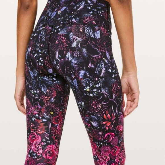 Lululemon Wunder Under High-Rise Tight *Nulux 28" In Bloom Wunder Under Multi - Picture 4 of 10
